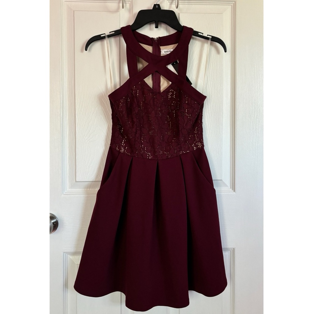 Speechless Cutout Formal Dress